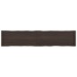 vidaXL Tablero mesa madera tratada borde vivo marrón 200x40x(2-6) cm vidaXL Tablero mesa madera tratada borde vivo marrón 200x40x(2-6) cm