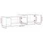 vidaXL Mueble de TV madera contrachapada gris hormigón 158,5x36x45 cm vidaXL Mueble de TV madera contrachapada gris hormigón 158,5x36x45 cm