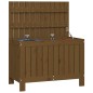 vidaXL Caja de almacenaje jardín madera pino marrón miel 76x42,5x54 cm vidaXL Caja de almacenaje jardín madera pino marrón miel 76x42,5x54 cm