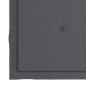vidaXL Sillas de jardín 2 uds cojines madera de teca gris antracita vidaXL Sillas de jardín 2 uds cojines madera de teca gris antracita