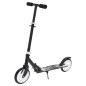 vidaXL Patinete para niños de 2 ruedas con manillar ajustable negro vidaXL Patinete para niños de 2 ruedas con manillar ajustable negro