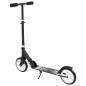 vidaXL Patinete para niños de 2 ruedas con manillar ajustable negro vidaXL Patinete para niños de 2 ruedas con manillar ajustable negro