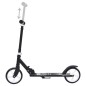 vidaXL Patinete para niños de 2 ruedas con manillar ajustable negro vidaXL Patinete para niños de 2 ruedas con manillar ajustable negro