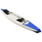 vidaXL Kayak inflable poliéster azul 424x81x31 cm vidaXL Kayak inflable poliéster azul 424x81x31 cm