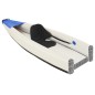 vidaXL Kayak inflable poliéster azul 424x81x31 cm vidaXL Kayak inflable poliéster azul 424x81x31 cm
