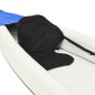 vidaXL Kayak inflable poliéster azul 424x81x31 cm vidaXL Kayak inflable poliéster azul 424x81x31 cm
