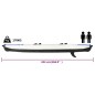 vidaXL Kayak inflable poliéster azul 424x81x31 cm vidaXL Kayak inflable poliéster azul 424x81x31 cm