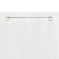 vidaXL Toldo pantalla para balcón tela oxford blanco 100x240 cm vidaXL Toldo pantalla para balcón tela oxford blanco 100x240 cm