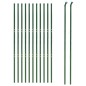 vidaXL Cerca de alambre de acero galvanizado verde 1,8x25 m vidaXL Cerca de alambre de acero galvanizado verde 1,8x25 m