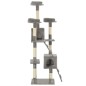 vidaXL Rascador para gatos con poste rascador de sisal 170 cm gris vidaXL Rascador para gatos con poste rascador de sisal 170 cm gris