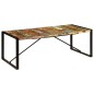 vidaXL Mesa de comedor de madera maciza reciclada 220x100x75 cm vidaXL Mesa de comedor de madera maciza reciclada 220x100x75 cm