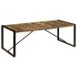 vidaXL Mesa de comedor de madera maciza reciclada 220x100x75 cm vidaXL Mesa de comedor de madera maciza reciclada 220x100x75 cm