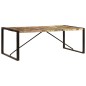 vidaXL Mesa de comedor de madera maciza reciclada 220x100x75 cm vidaXL Mesa de comedor de madera maciza reciclada 220x100x75 cm