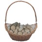 vidaXL Cesta para leña con asas sauce marrón 57x46,5x52 cm vidaXL Cesta para leña con asas sauce marrón 57x46,5x52 cm