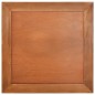 vidaXL Mesa de centro de madera maciza caoba 68x68x30 cm