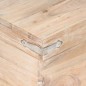 vidaXL Baúl de madera maciza de acacia 40x40x40 cm vidaXL Baúl de madera maciza de acacia 40x40x40 cm