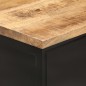vidaXL Aparador de madera maciza de mango rugosa 100x35x77 cm vidaXL Aparador de madera maciza de mango rugosa 100x35x77 cm