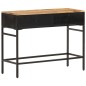vidaXL Aparador de madera maciza de mango rugosa 100x35x77 cm vidaXL Aparador de madera maciza de mango rugosa 100x35x77 cm