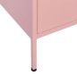 vidaXL Armario de almacenamiento acero rosa 80x35x101,5 cm vidaXL Armario de almacenamiento acero rosa 80x35x101,5 cm