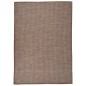 vidaXL Alfombra de exterior de tejido plano marrón 160x230 cm vidaXL Alfombra de exterior de tejido plano marrón 160x230 cm