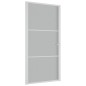 vidaXL Puerta interior de vidrio y aluminio blanco mate 102,5x201,5 cm vidaXL Puerta interior de vidrio y aluminio blanco mate 102,5x201,5 cm