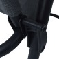 vidaXL Mesa y sillas de bistró 3 piezas acero gris vidaXL Mesa y sillas de bistró 3 piezas acero gris