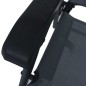 vidaXL Mesa y sillas de bistró 3 piezas acero gris vidaXL Mesa y sillas de bistró 3 piezas acero gris