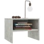 vidaXL Mesitas de noche 2 uds madera contrachapada hormigón 40x30x30cm vidaXL Mesitas de noche 2 uds madera contrachapada hormigón 40x30x30cm