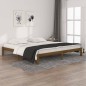 vidaXL Estructura de cama madera maciza de pino marrón miel 200x200 cm vidaXL Estructura de cama madera maciza de pino marrón miel 200x200 cm