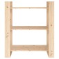 vidaXL Estantería/divisor de espacios madera maciza pino 80x35x91 cm vidaXL Estantería/divisor de espacios madera maciza pino 80x35x91 cm