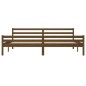 vidaXL Estructura cama madera maciza marrón miel Super King 180x200 cm