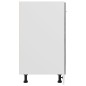 vidaXL Armario inferior de cocina contrachapado gris 60x46x81,5 cm vidaXL Armario inferior de cocina contrachapado gris 60x46x81,5 cm