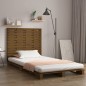 vidaXL Cabecero cama pared madera maciza pino marrón miel 96x3x91,5 cm vidaXL Cabecero cama pared madera maciza pino marrón miel 96x3x91,5 cm