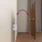 vidaXL Cabecero cama pared madera maciza pino marrón miel 95,5x3x80 cm