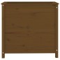 vidaXL Jardinera madera maciza de pino marrón miel 82,5x40x78 cm vidaXL Jardinera madera maciza de pino marrón miel 82,5x40x78 cm