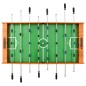 vidaXL Futbolín plegable marrón claro 121x61x80 cm vidaXL Futbolín plegable marrón claro 121x61x80 cm