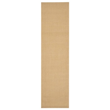 vidaXL Alfombra de sisal natural 66x250 cm