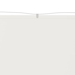 vidaXL Toldo vertical blanco 250x270 cm tela oxford