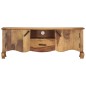 vidaXL Mueble para TV de madera maciza de sheesham 115x30x42 cm vidaXL Mueble para TV de madera maciza de sheesham 115x30x42 cm