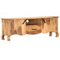 vidaXL Mueble para TV de madera maciza de sheesham 115x30x42 cm vidaXL Mueble para TV de madera maciza de sheesham 115x30x42 cm