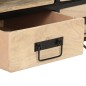 vidaXL Mesa de centro madera maciza de mango 100x50x40 cm vidaXL Mesa de centro madera maciza de mango 100x50x40 cm