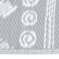 vidaXL Alfombra de exterior PP gris 160x230 cm vidaXL Alfombra de exterior PP gris 160x230 cm
