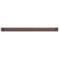 vidaXL Jardinera arriate acero recubrimiento polvo marrón 544x100x36cm vidaXL Jardinera arriate acero recubrimiento polvo marrón 544x100x36cm