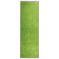 vidaXL Felpudo lavable verde 60x180 cm vidaXL Felpudo lavable verde 60x180 cm