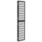 vidaXL Biombo plegable con 3 paneles estilo japonés negro 120x170 cm