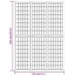 vidaXL Biombo plegable con 3 paneles estilo japonés negro 120x170 cm