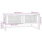 vidaXL Mesa de centro hierro y madera contrachapada blanco 80x40x35 cm vidaXL Mesa de centro hierro y madera contrachapada blanco 80x40x35 cm