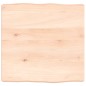 vidaXL Tablero de mesa madera maciza borde natural 40x40x(2-6) cm vidaXL Tablero de mesa madera maciza borde natural 40x40x(2-6) cm
