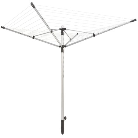 Leifheit Tendedero giratorio LinoPush 500 Schwarz 85360