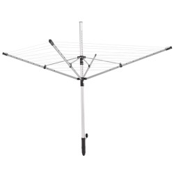 Leifheit Tendedero giratorio LinoPush 500 Schwarz 85360